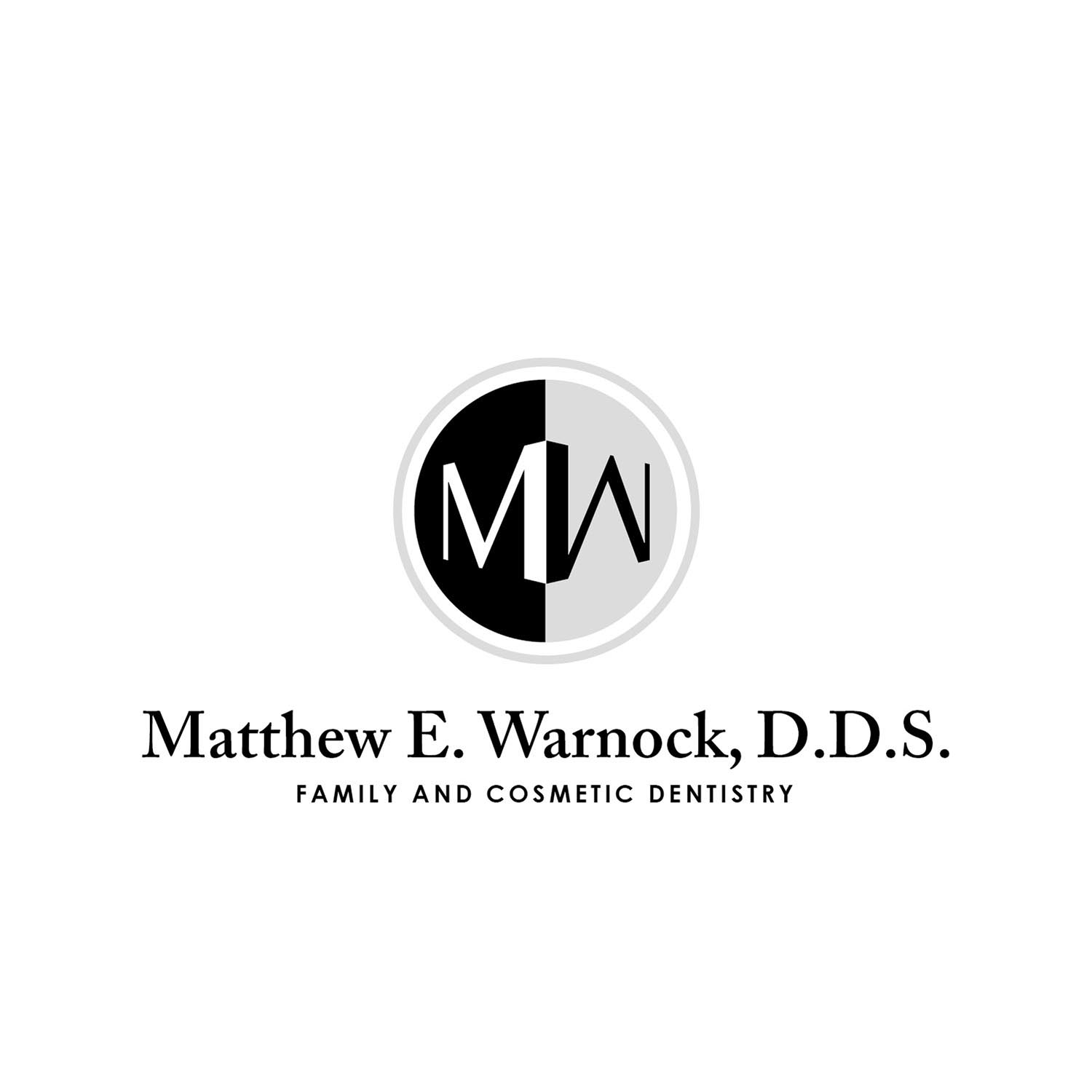 Logo Design by JD for Matthew E. Warnock, DDS | Design #14447312