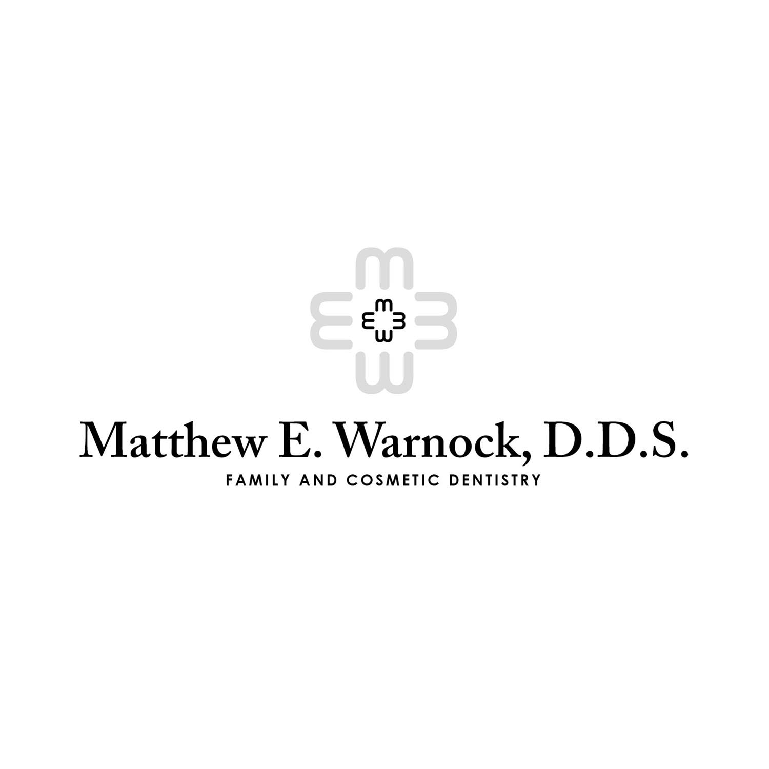 Logo Design by JD for Matthew E. Warnock, DDS | Design #14497085