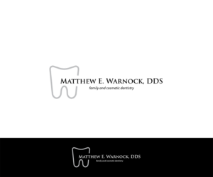 Logo Design by saulogchito for Matthew E. Warnock, DDS | Design: #14510393