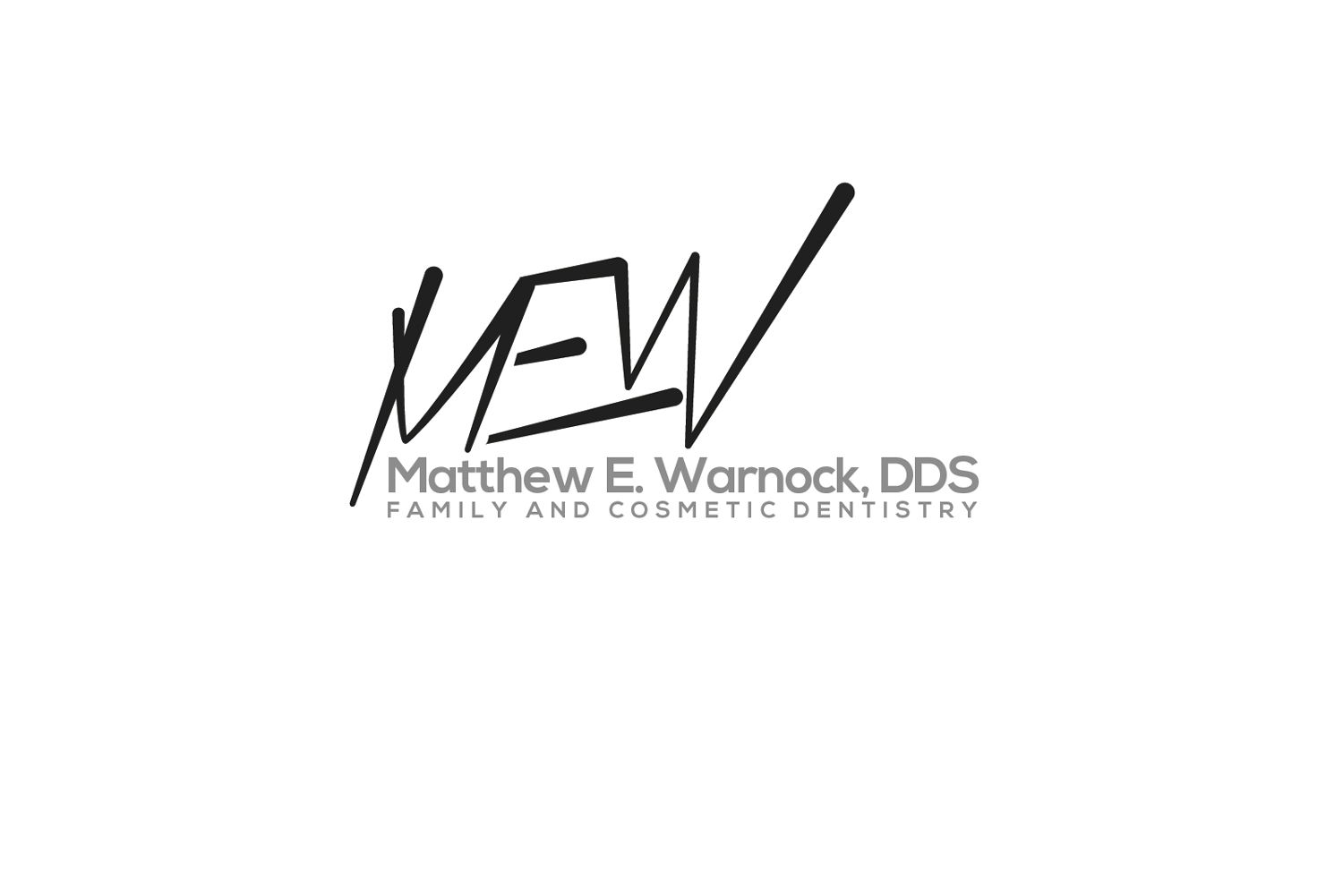 Logo Design by ivo_i_ivanov for Matthew E. Warnock, DDS | Design #14395761