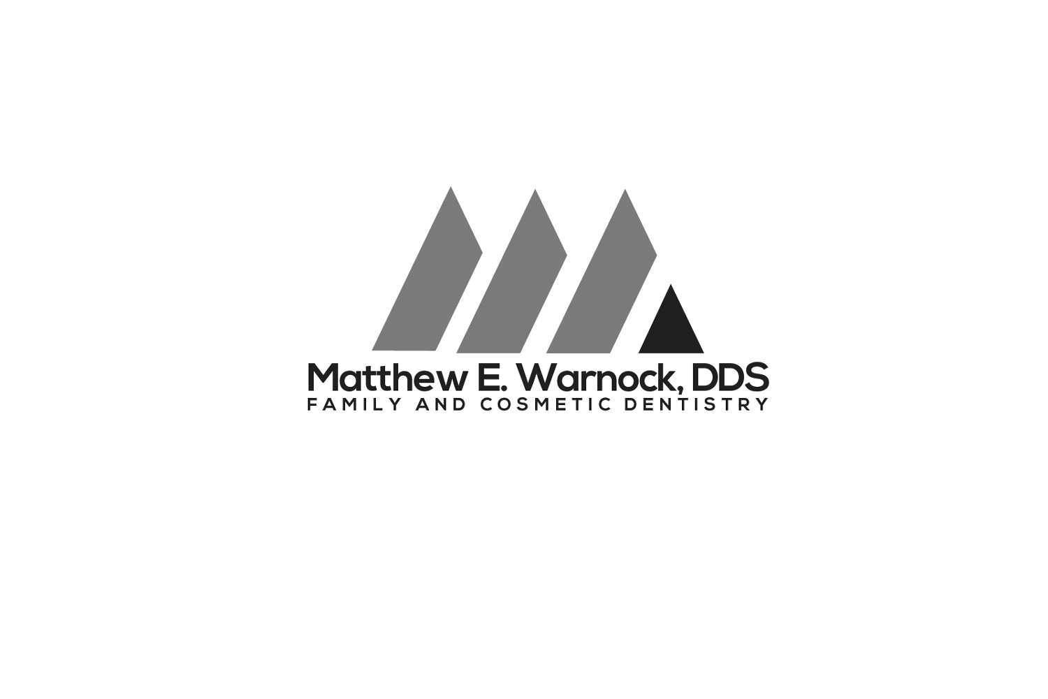 Logo Design by ivo_i_ivanov for Matthew E. Warnock, DDS | Design #14395764