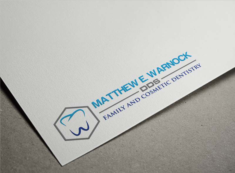 Logo Design by solzar design for Matthew E. Warnock, DDS | Design #14472182