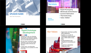 PowerPoint Design by Bunyolier for Peregrine Custom Plastics & Acrylics | Design: #2568508