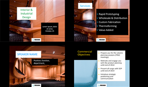 PowerPoint Design by Bunyolier for Peregrine Custom Plastics & Acrylics | Design: #2568686