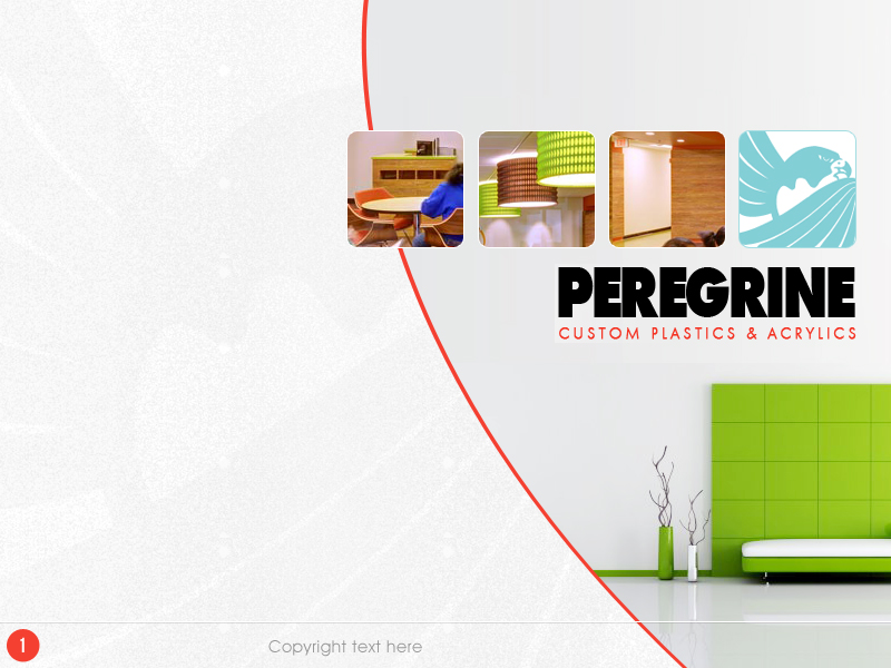 Diseño de PowerPoint por Best Design Hub para Peregrine Custom Plastics & Acrylics | Diseño #2547457