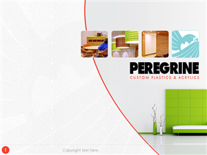 PowerPoint Design by Best Design Hub for Peregrine Custom Plastics & Acrylics | Design: #2547457