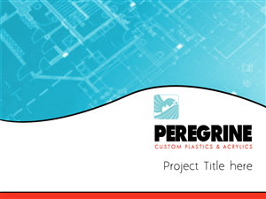 PowerPoint Design by Best Design Hub for Peregrine Custom Plastics & Acrylics | Design: #2550780
