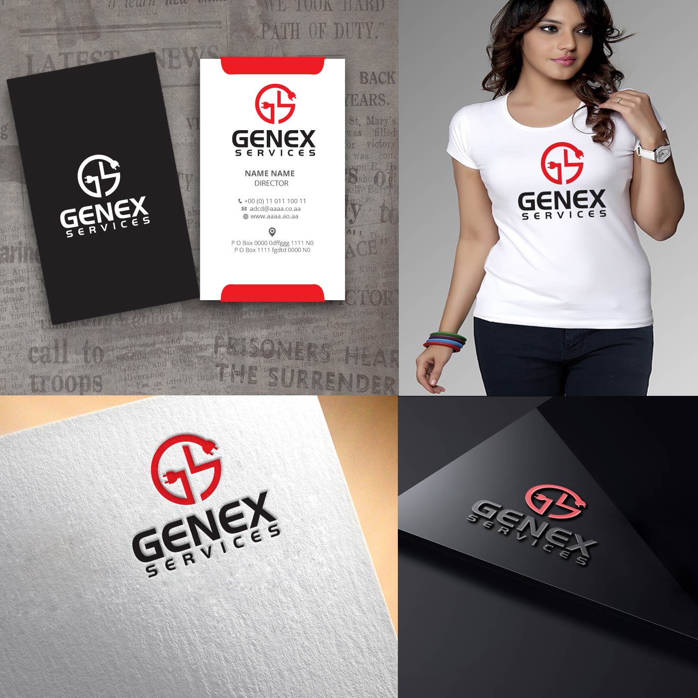 Logo Design by zebronicgraphic for Genex Services | Design #14440584