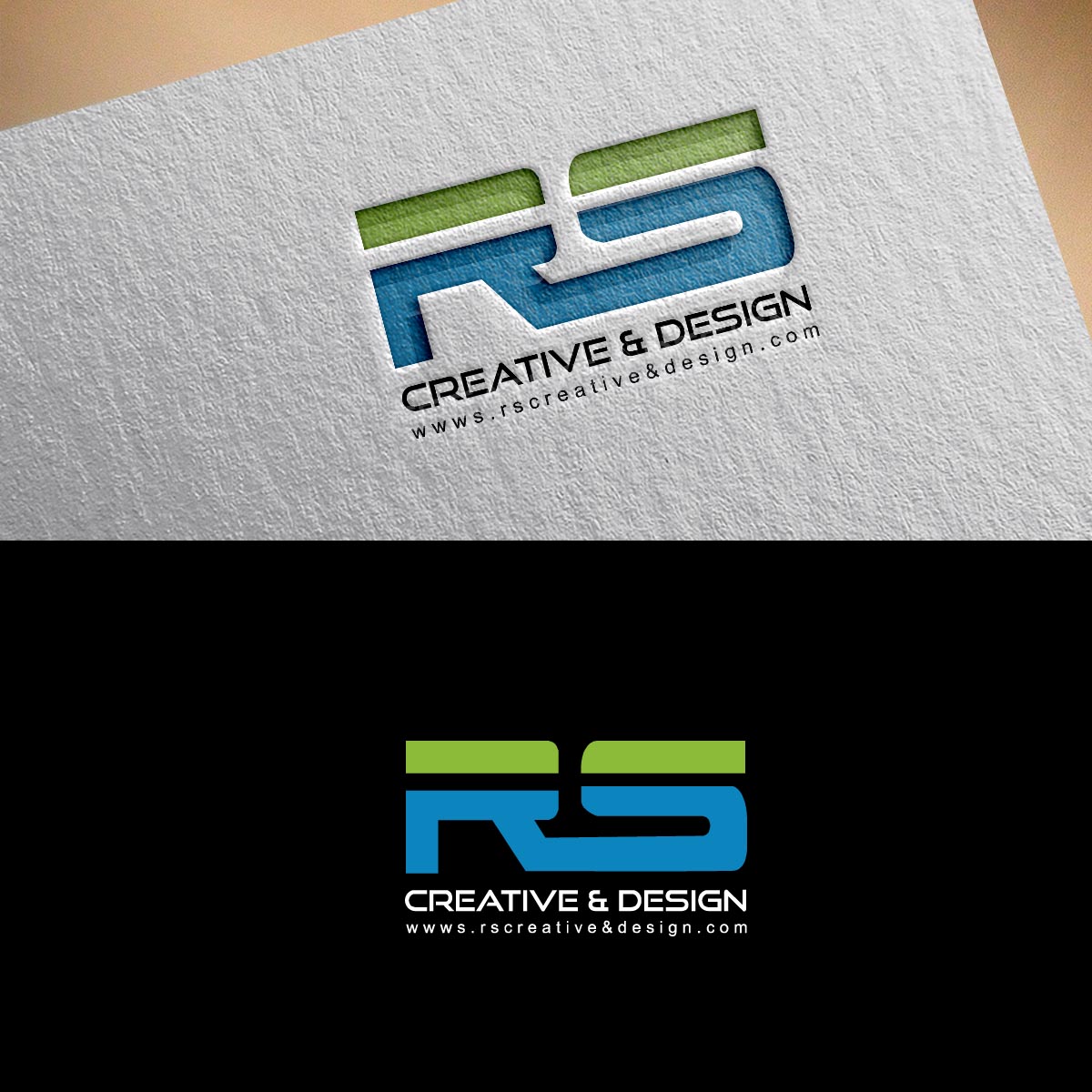 Logo Design by webeezine for RS Creative & Design | Design #14408685
