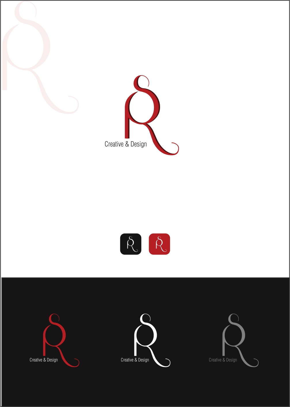 Diseño de Logo por dclawstudio para RS Creative & Design | Diseño #14416856