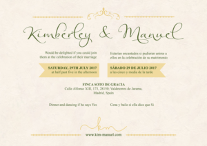 Invitation Design by Juuri