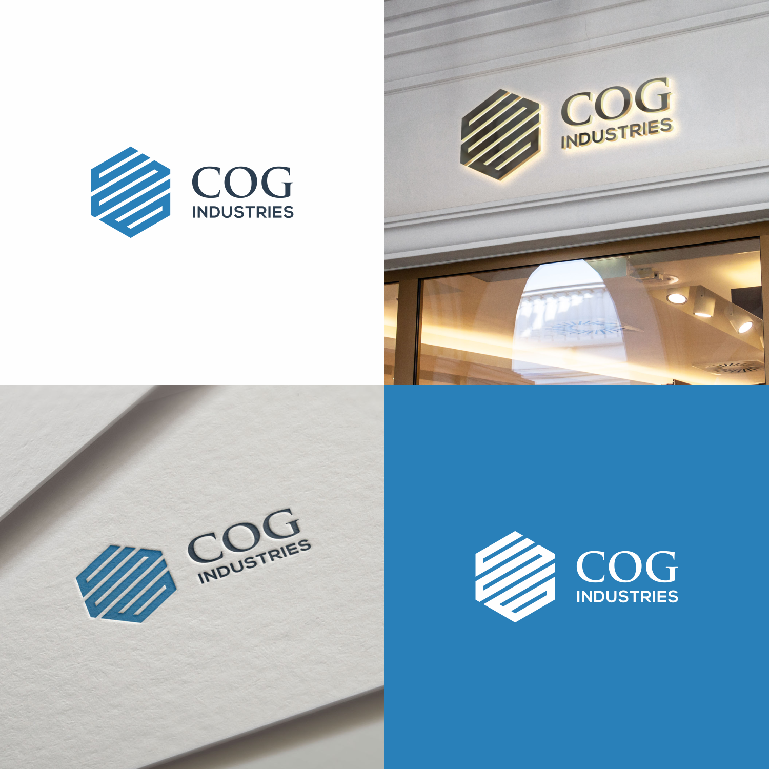 Logo Design by Optimistic_Studio for COG Industries | Design #14465351