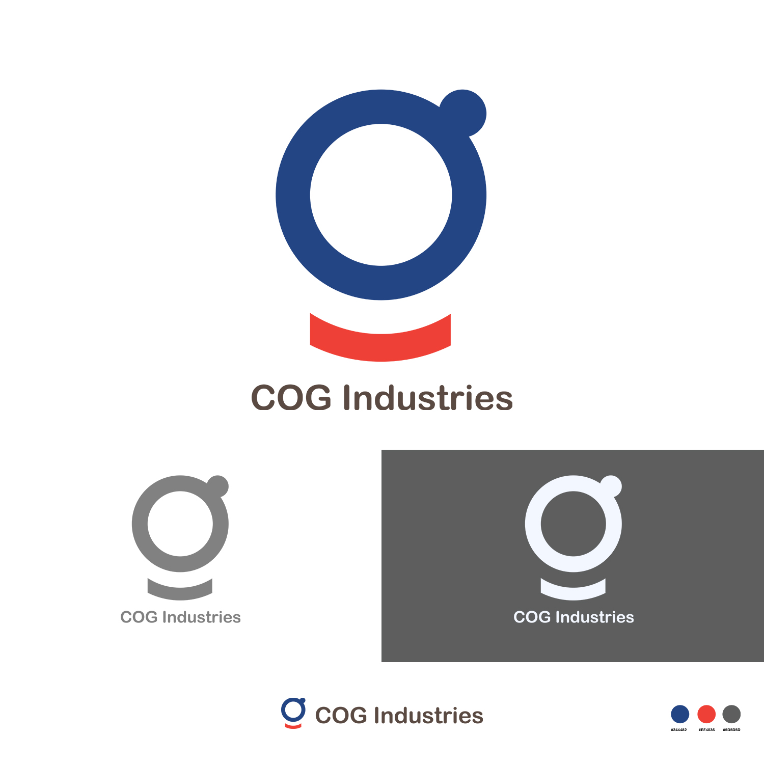 Logo Design by Gigih Susetyo for COG Industries | Design #14417993