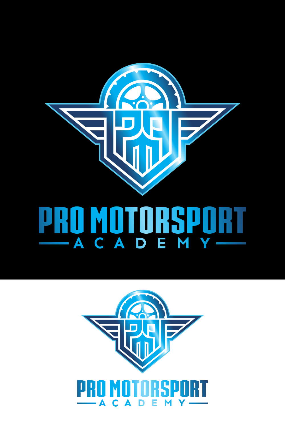 Logo Design by Gigih Rudya for Pro Motorsport Academy | Design #14461213