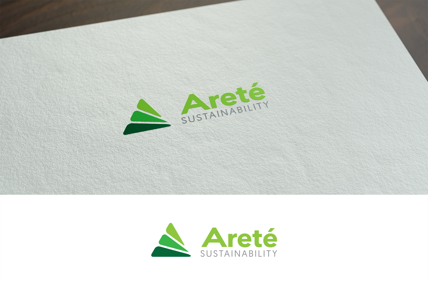 Logo Design by Grafactory for Areté Sustainability | Design #14515030