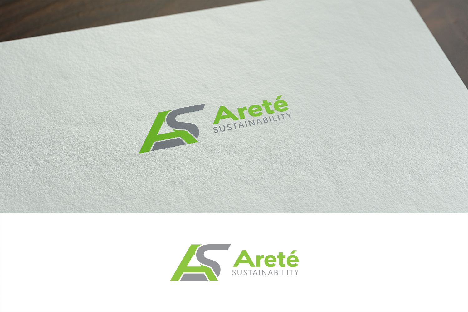 Logo Design by Grafactory for Areté Sustainability | Design #14515031