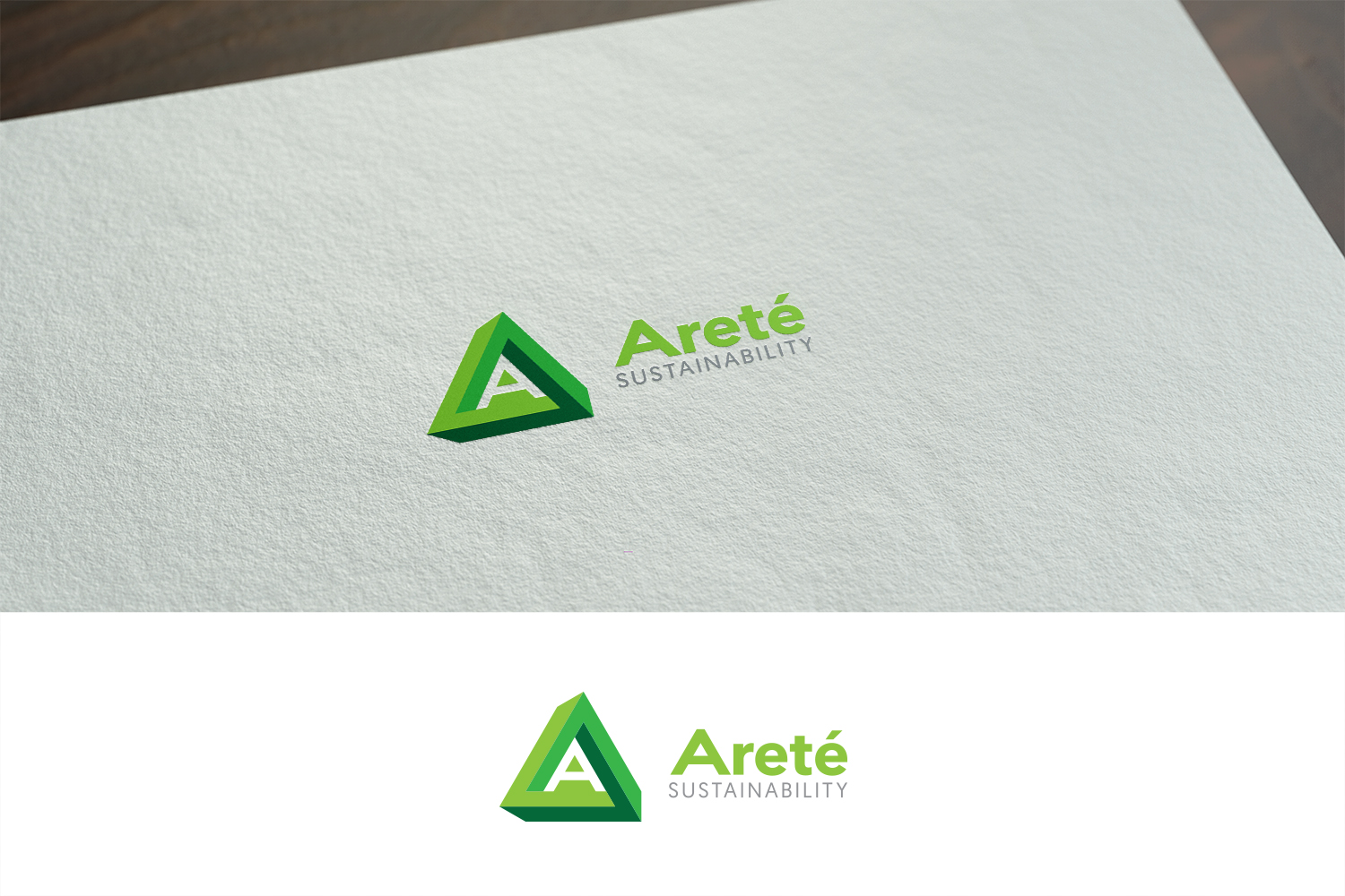 Logo Design by Grafactory for Areté Sustainability | Design #14515032