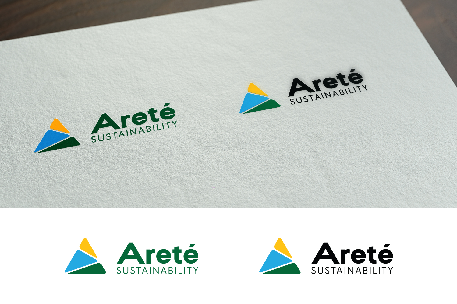 Logo Design by Grafactory for Areté Sustainability | Design #14526155