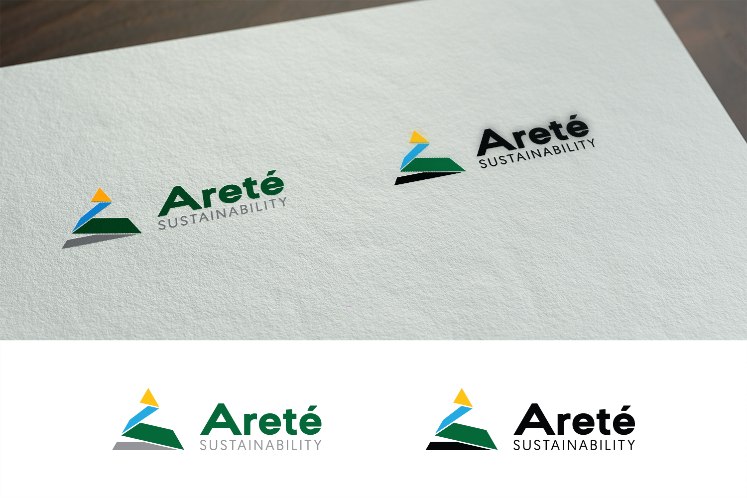 Logo Design by Grafactory for Areté Sustainability | Design #14526254