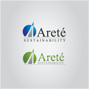 Areté Sustainability | Logo Design by rozT