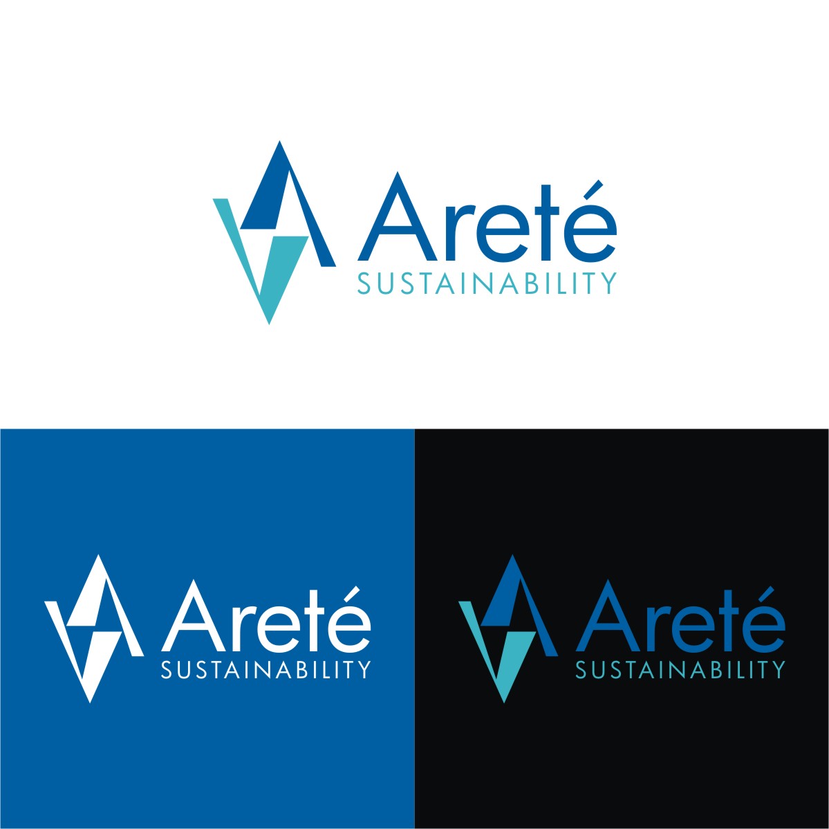 Logo Design by Actives for Areté Sustainability | Design #14493810