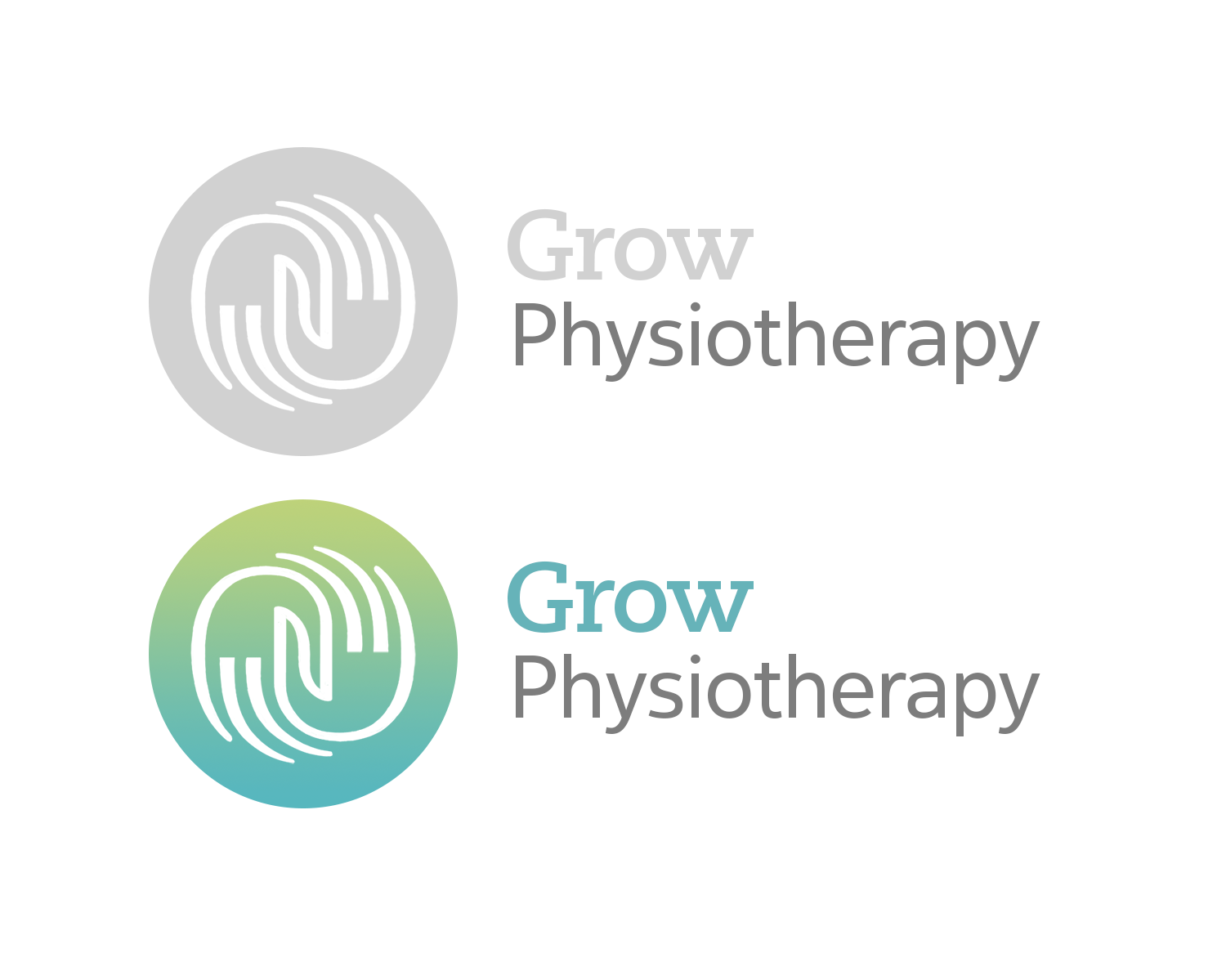 Diseño de Logo por quachystuff para Grow Physiotherapy | Diseño #14523725