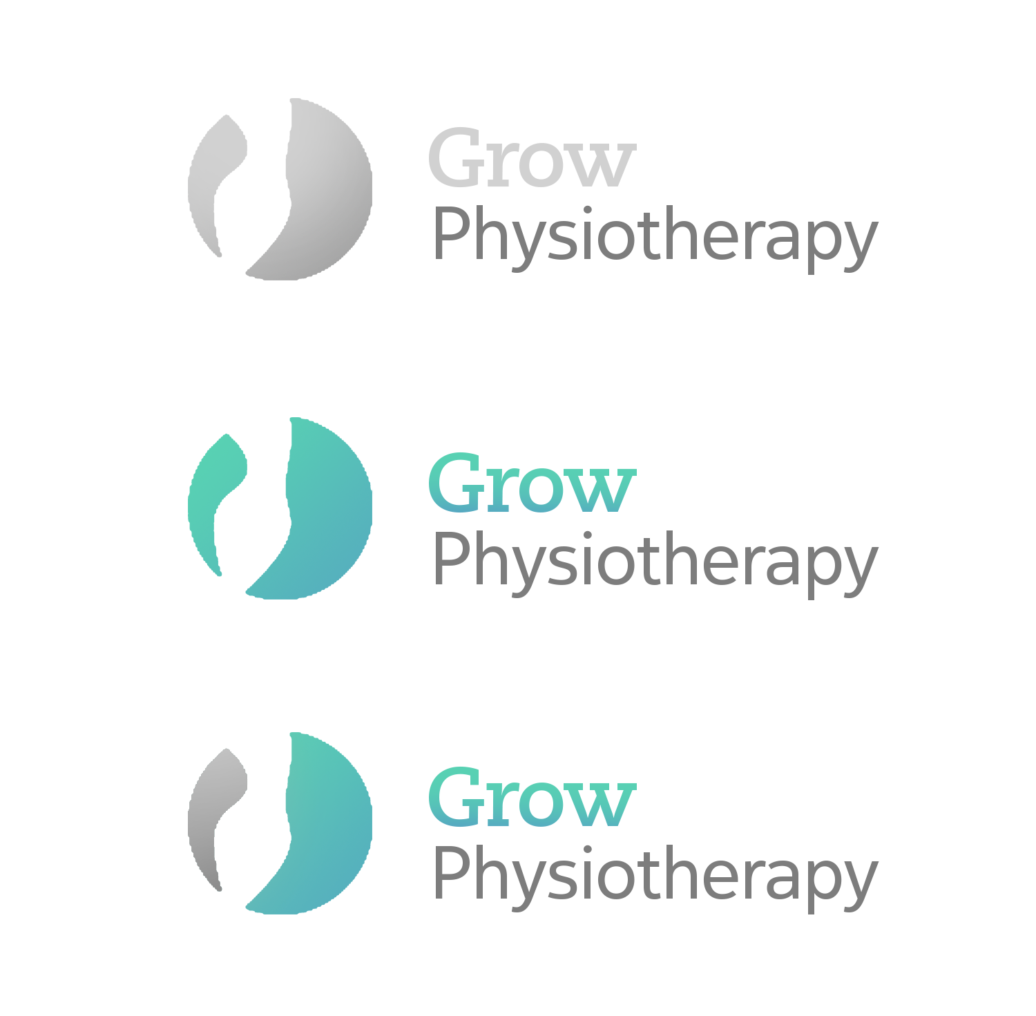 Logo Design by quachystuff for Grow Physiotherapy | Design #14523761