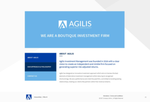 Web Design by pb for Agilis | Design: #14535056