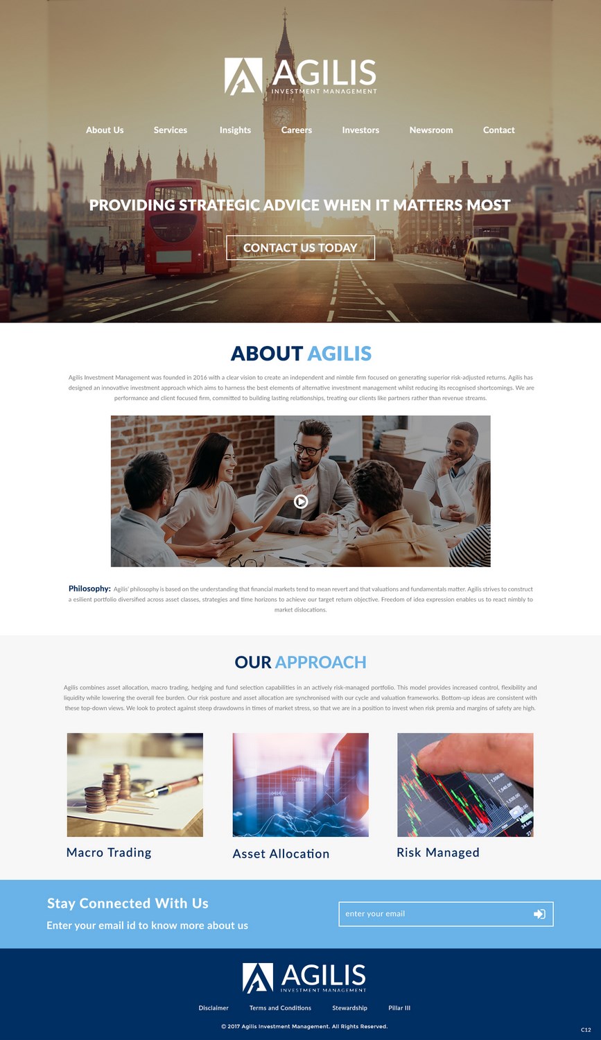 Web Design by pb for Agilis | Design #14535059