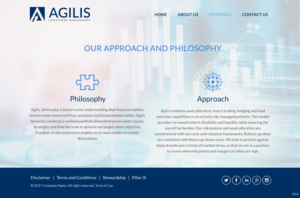 Web Design by pb for Agilis | Design: #14604115