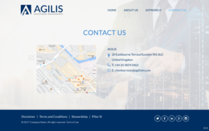 Web Design by pb for Agilis | Design: #14604118
