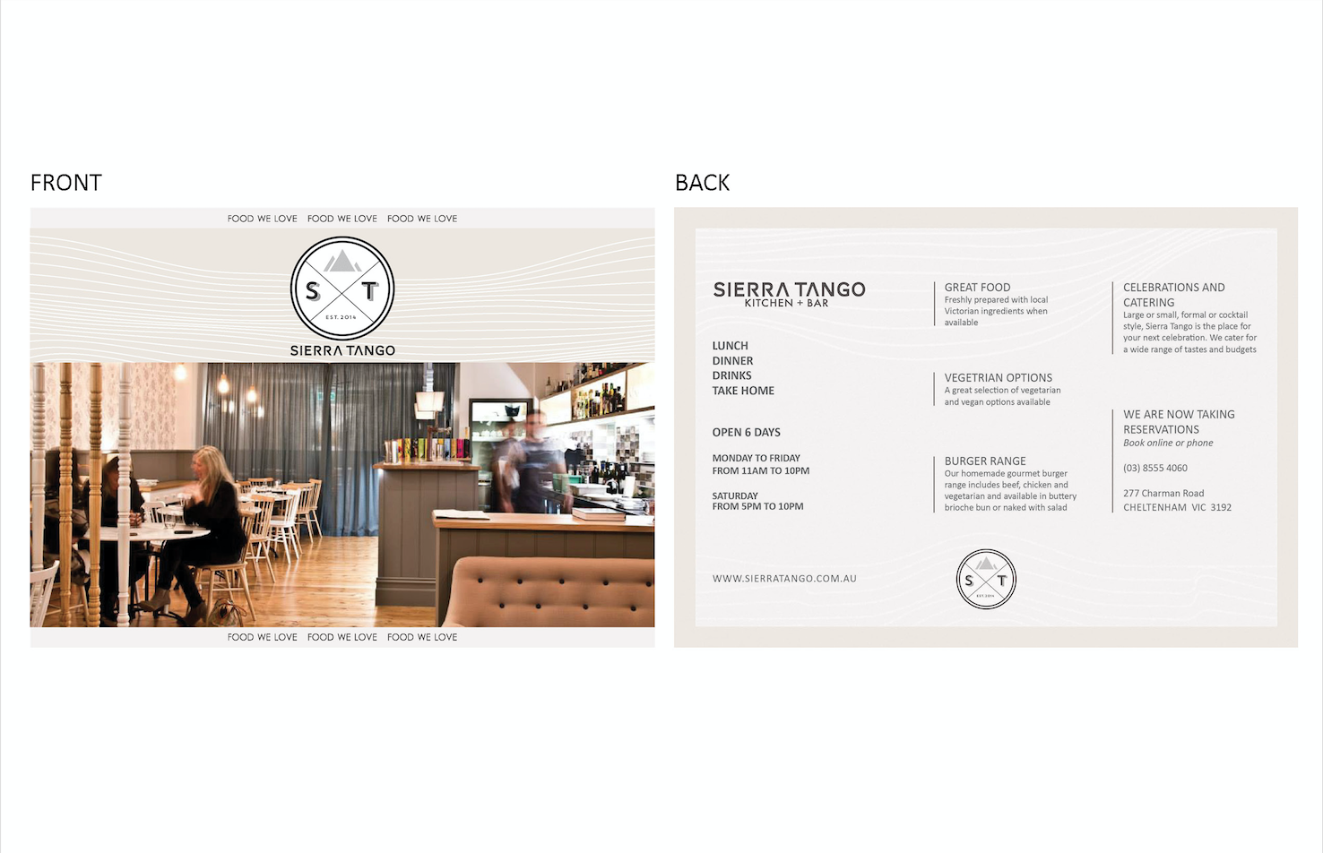 Flyer Design by adrianvallejos9 for Sierra Tango | Design #14456842
