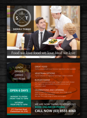 Flyer-Design von ecorokerz für Sierra Tango | Design #14425241