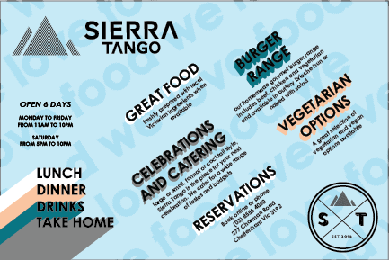 Flyer Design by Elysian Design for Sierra Tango | Design #14402154