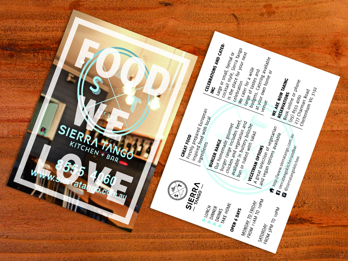 Flyer Design by D and J for Sierra Tango | Design #14484663