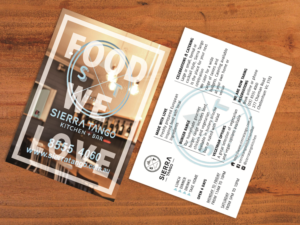 Flyer Design by D and J for Sierra Tango | Design: #14505033