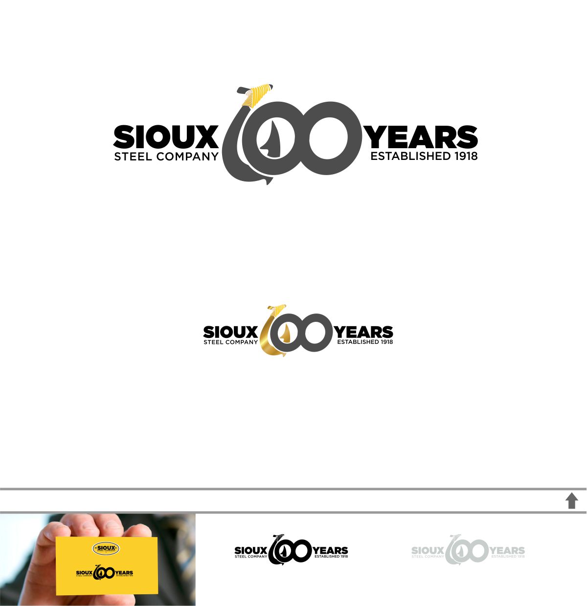 Diseño de Logo por DesignMX (Renan Mejia) para Sioux Steel Company | Diseño #14415787