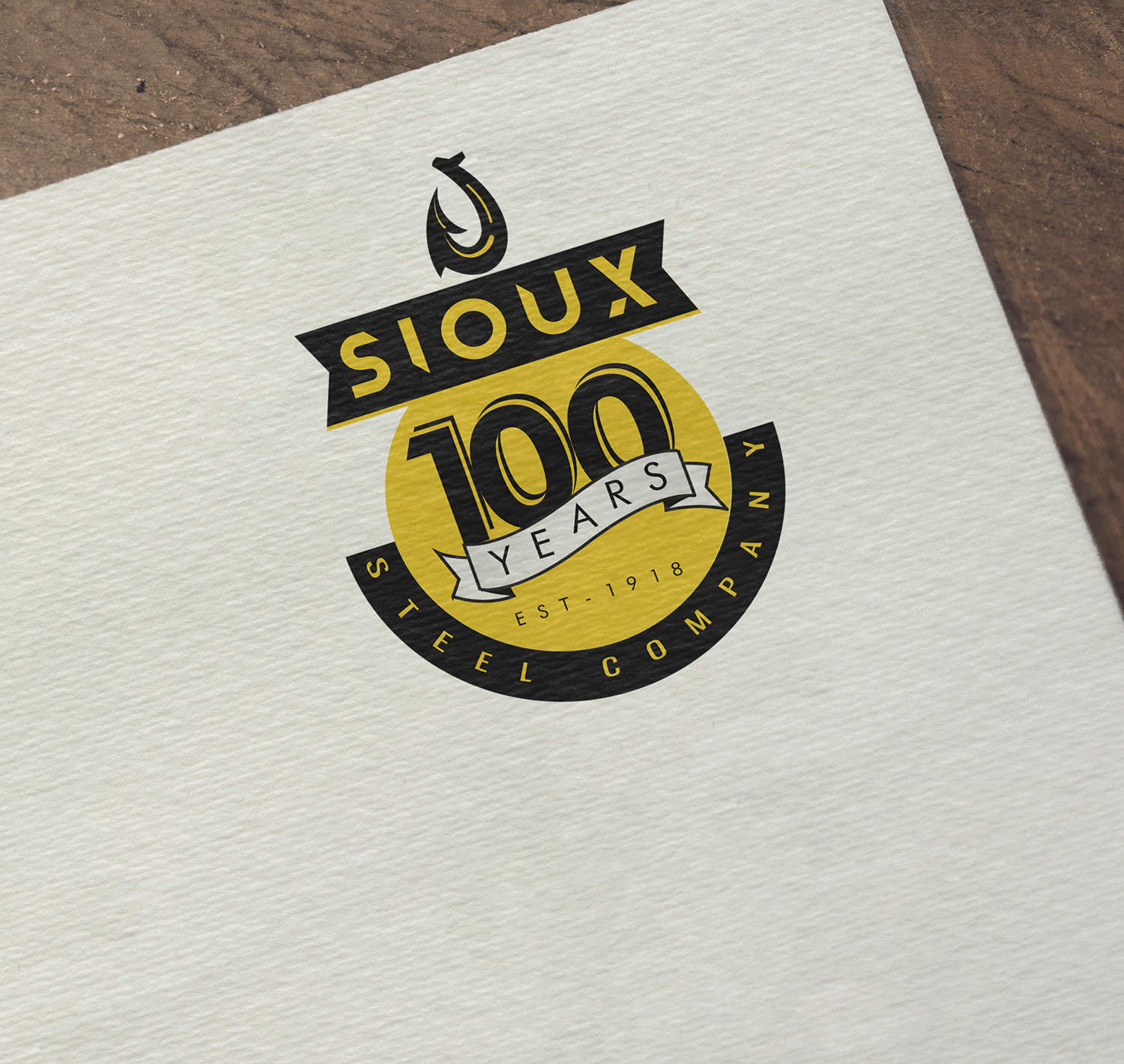 Diseño de Logo por Pixel Desert para Sioux Steel Company | Diseño #14425693