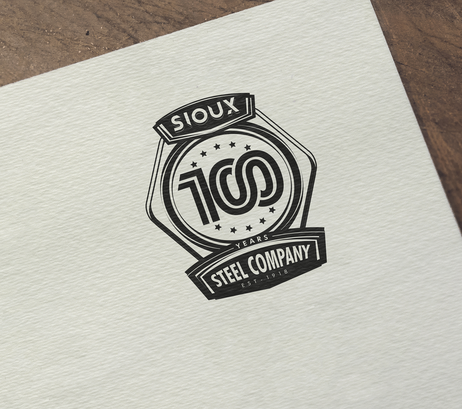 Diseño de Logo por Pixel Desert para Sioux Steel Company | Diseño #14446363