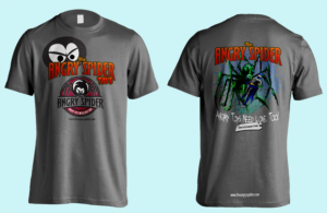 The Angry Spider T-shirt Design