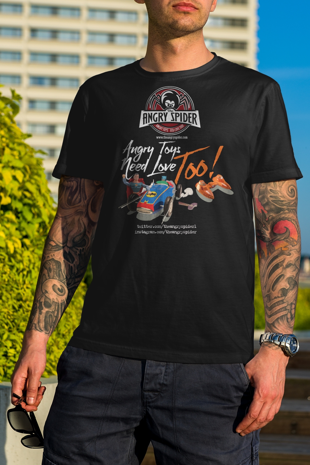 T-shirt Design by Kero for The Angry Spider | Design #14408120