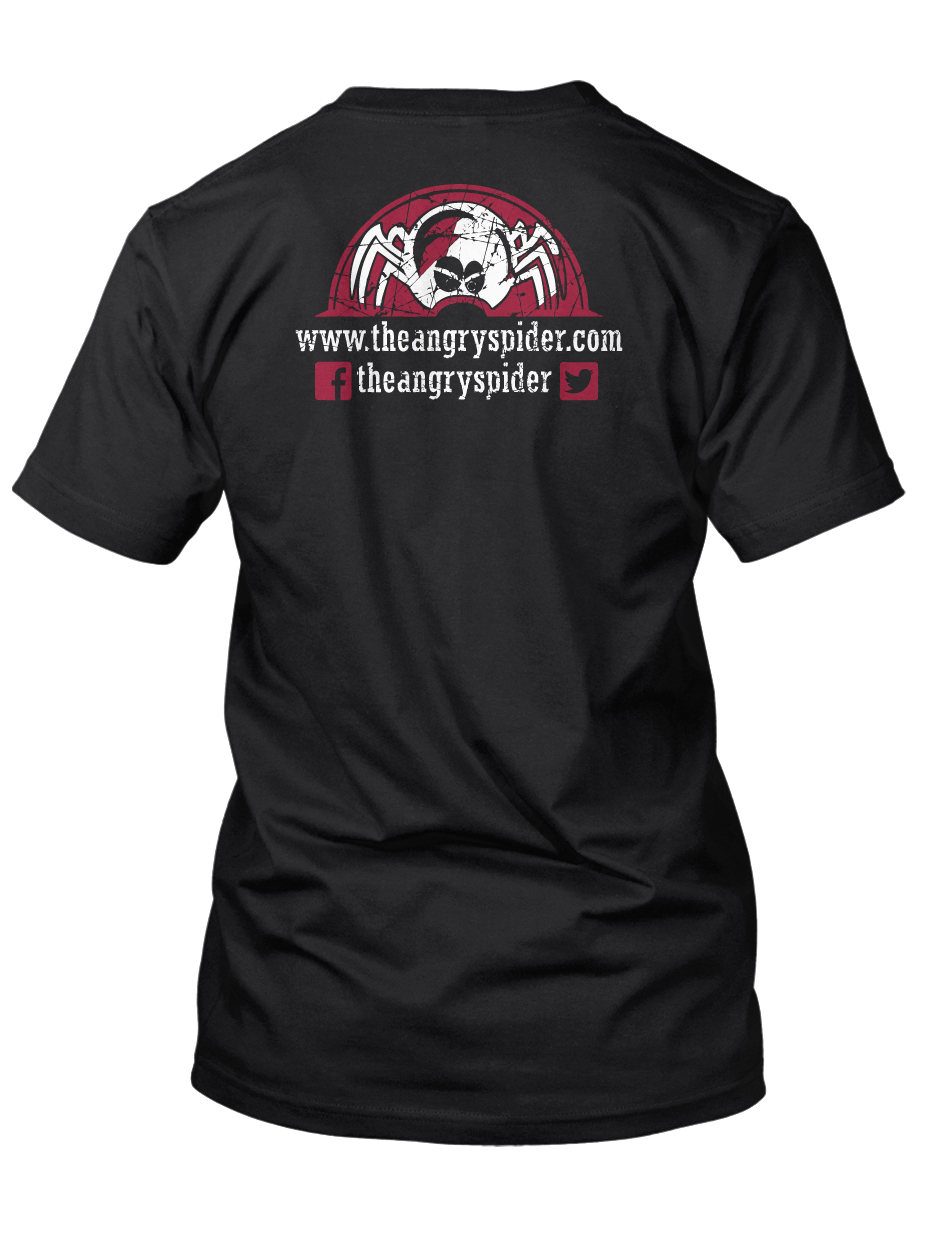 T-shirt Design by Adrian for The Angry Spider | Design #14457406