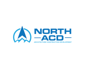 North Architecture Construction Development or North ACD | Logo Design by renderman
