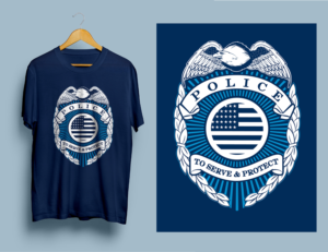 Pro-Police Tee Shirt | T-Shirt-Design von Phantom007
