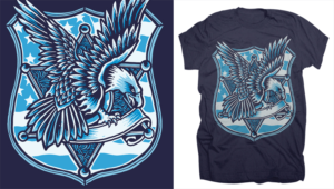 Pro-Police Tee Shirt | T-Shirt-Design von krizvector