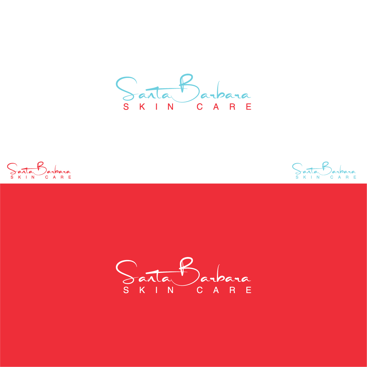 Logo Design by 3Guys for Santa Barbara Skin Care | Design #14415615