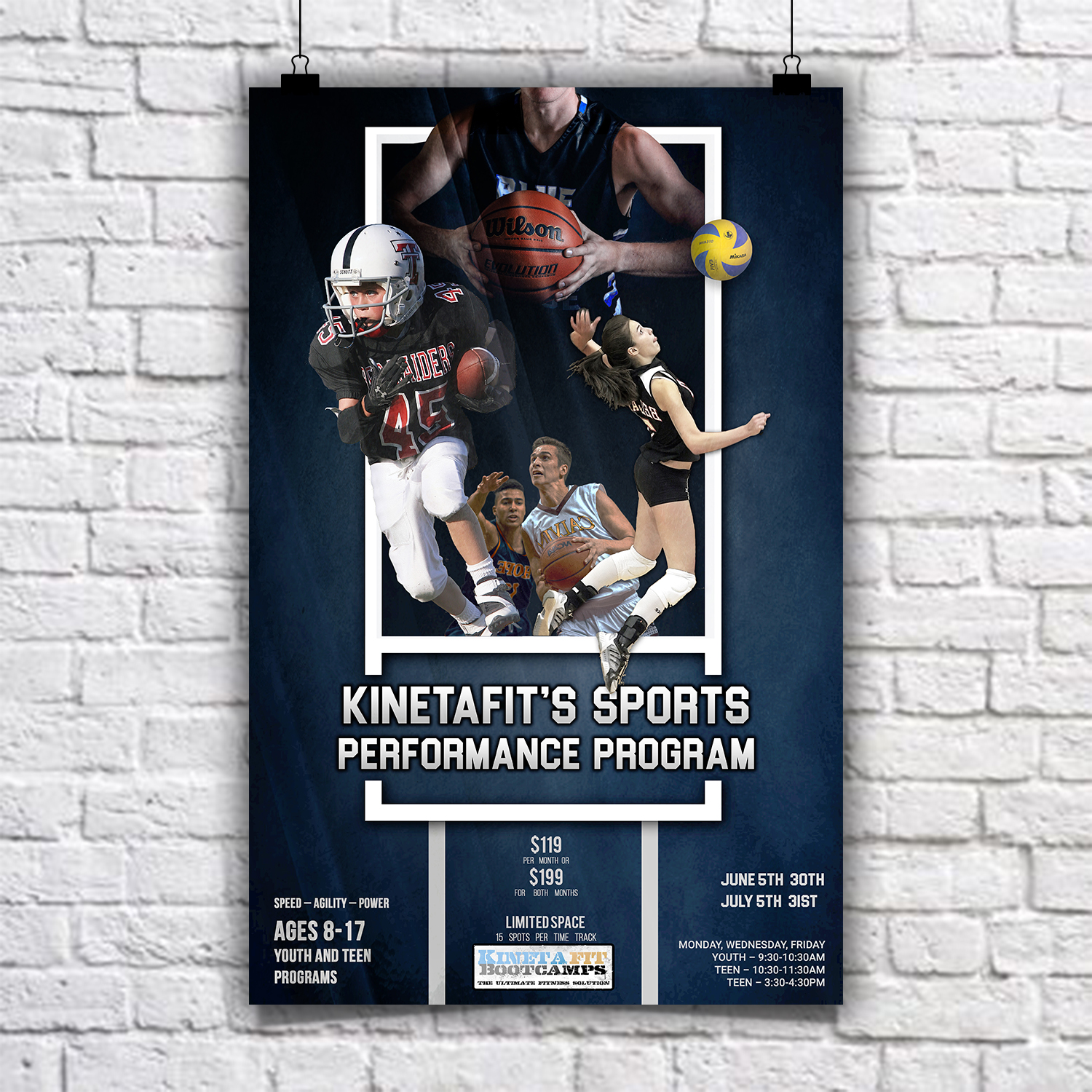 Flyer Design by nal for Kinetafit | Design #14437986
