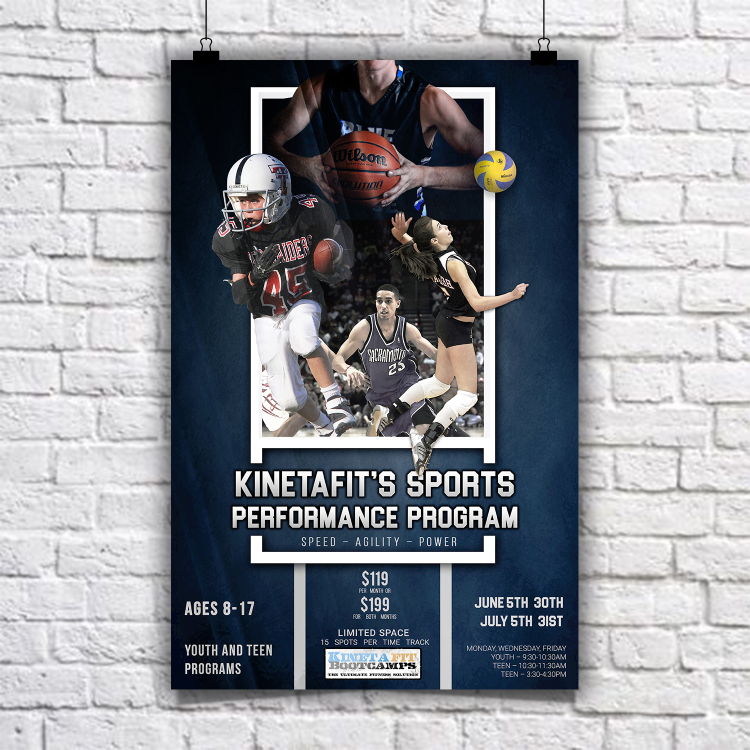 Flyer Design by nal for Kinetafit | Design #14455592