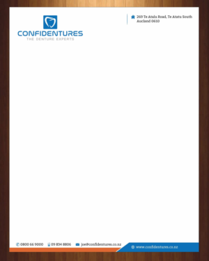 Letterhead Design by HarmiDesigning for Confidentures | Design: #14414162