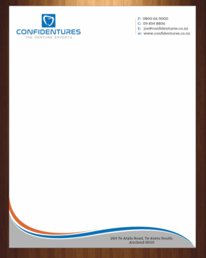 Letterhead Design by HarmiDesigning for Confidentures | Design: #14414167